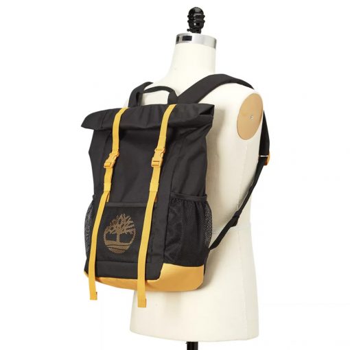 Tree Logo Roll Top Backpack (5)