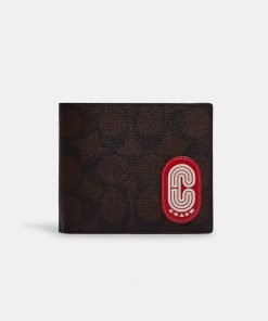 3 in 1 Wallet With Coach Patch | BaloZone | Coach Men's Wallet HCM