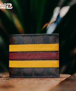 3 in 1 Wallet With Varsity Stripe | BaloZone | Coach Men's Wallet HCM