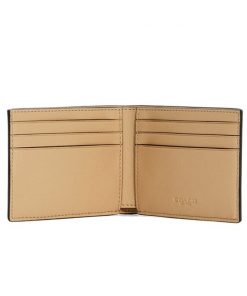 Coach C4412 Slim Billfold Wallet In Colorblock Signature Canvas With Striped Coach Patch (qbcah) (3)