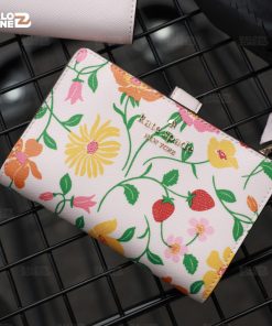 Medium Compact Bifold Wallet With Floral | BaloZone | Kate Spade NY Wallet