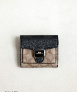 Pepper Wallet In Signature Canvas | BaloZone | Coach Wallet VN